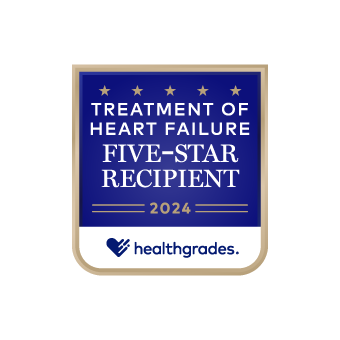 Healthgrades Heart Failure 5 Star award #21