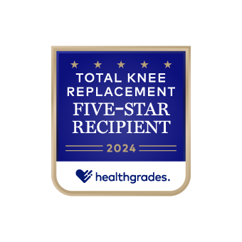 Healthgrades Total Knee Replacement 5 Star award #18