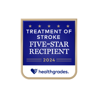 Healthgrades Treatment of Stroke 5 Star award #16