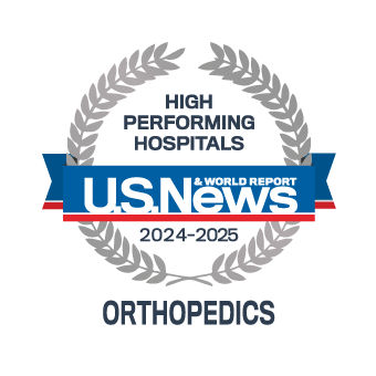 US News High Performing Orthopedics award #12