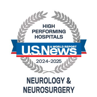 US News High Performing Neurology-Neurosurgery award #10