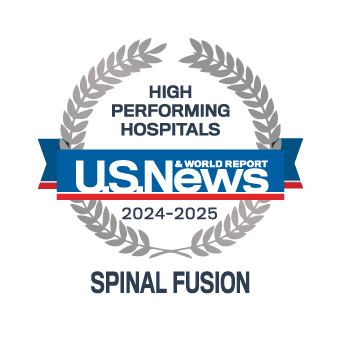 US News High Performing Spinal Fusion (Surgery) award #15