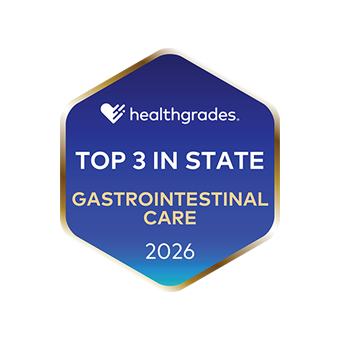 Healthgrades Top 3 in State for Gastrointestinal Care 2026 award #23