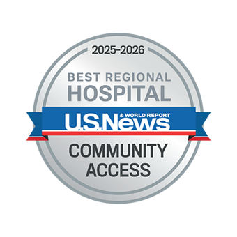 Best Regional Hospitals for Community Access 2025 award #5