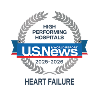 USNews Heart Failure 2025 award #9